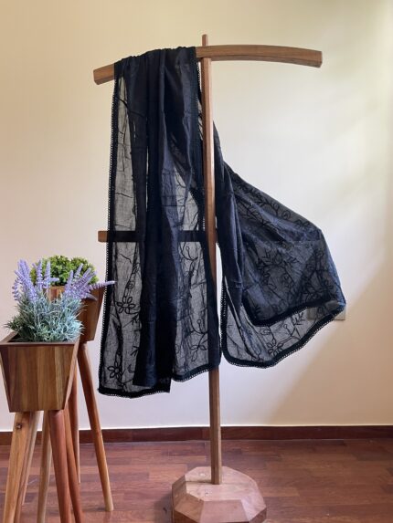 Mul Mul Embroidery Dupatta